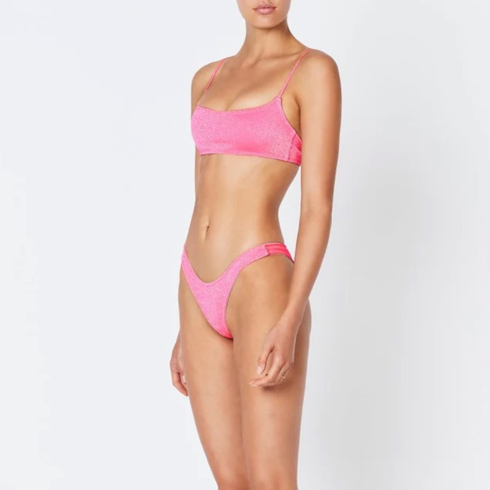 TRIANGL Mica - Pitaya Sparkle Bikini Top - Picture 5 of 14